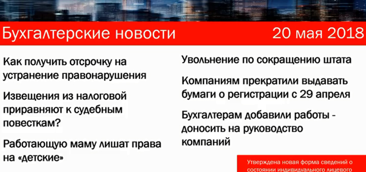 Отсрочка на устранение нарушения. Работающую маму лишат «детских» и другие новости