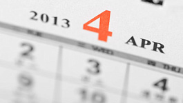 Календарь бухгалтера на апрель 2013 года