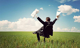 Увольнение в отпуске