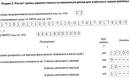 Как заполнить декларацию по ЕНВД за II квартал 2012 года