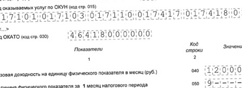 Как заполнить декларацию по ЕНВД за II квартал 2012 года