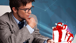 Учет презента для контрагента