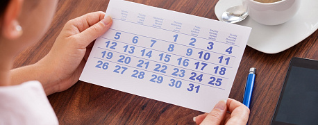 Сроки уплаты НДФЛ и подачи уведомлений на первое полугодие 2024 года. Таблица