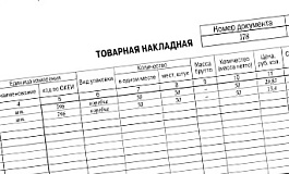 Как правильно заполнить ТОРГ-12